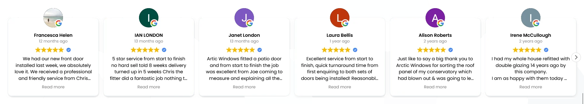 Google reviews